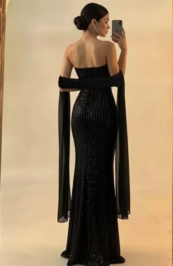 Glam Black Mermaid Fish Cut Full Stitched Lehenga Choli For Women | Fish Cut Lehenga For Women