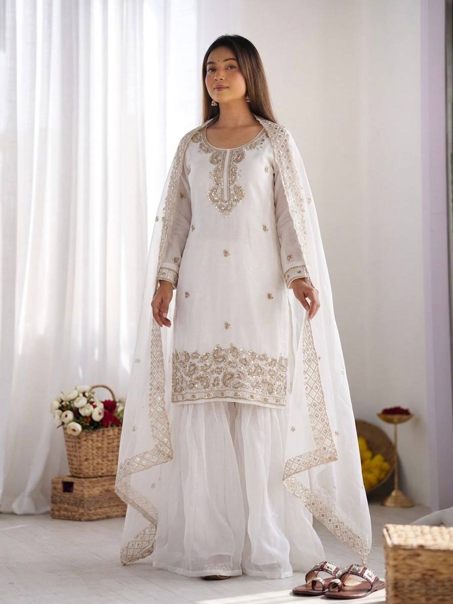 Radiant Colors for Every Occasion | Sharara Set For Women