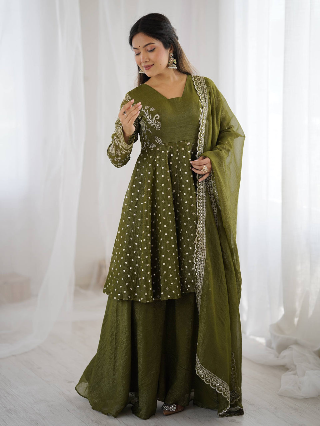 Vibrant Traditional Outfits for Modern Women | Sharara Set For Women