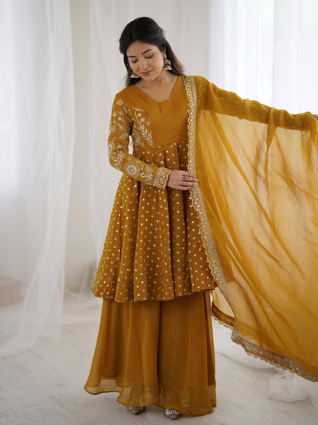 Vibrant Traditional Outfits for Modern Women | Sharara Set For Women