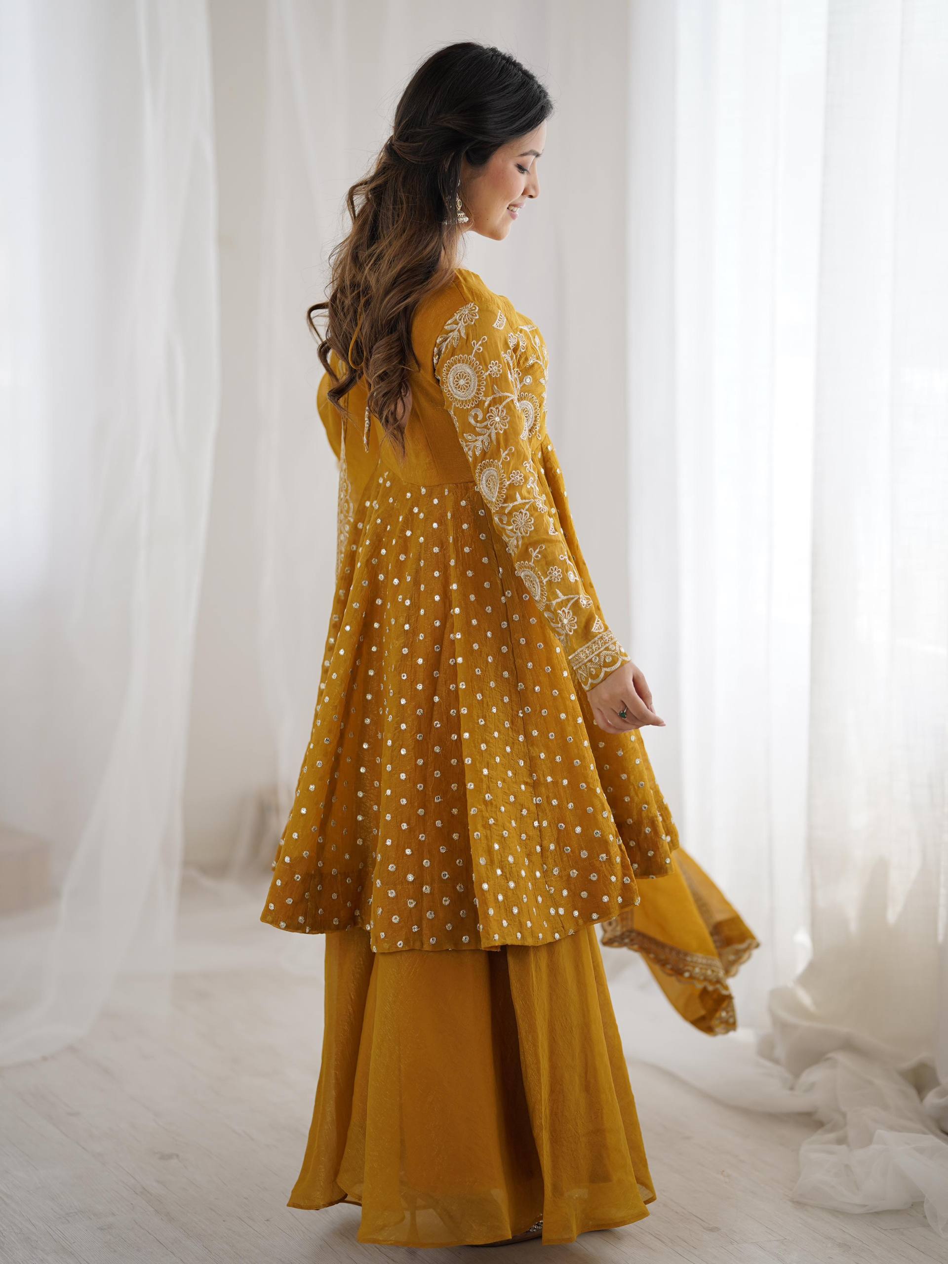 Vibrant Traditional Outfits for Modern Women | Sharara Set For Women