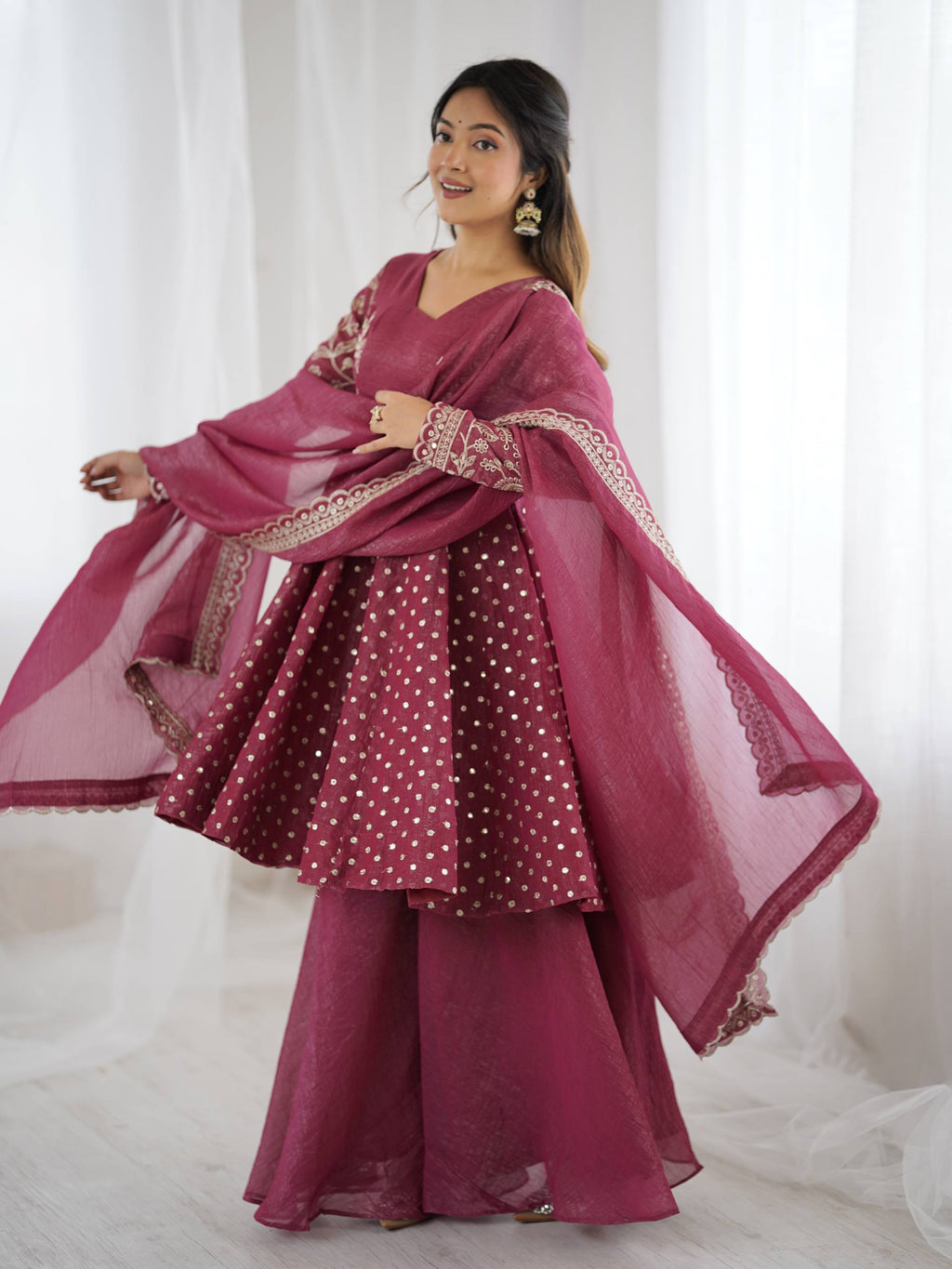 Vibrant Traditional Outfits for Modern Women | Sharara Set For Women