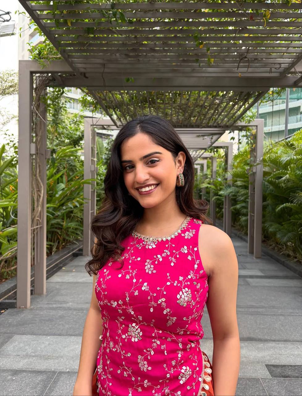 Capturing Joy in Vibrant Orange Attire | Sharara Set For Women