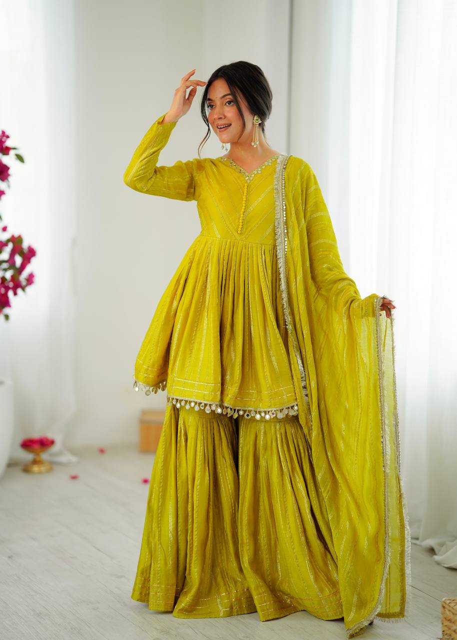 Elegant Ethnic Attire for Every Occasion | Sharara Set For Women