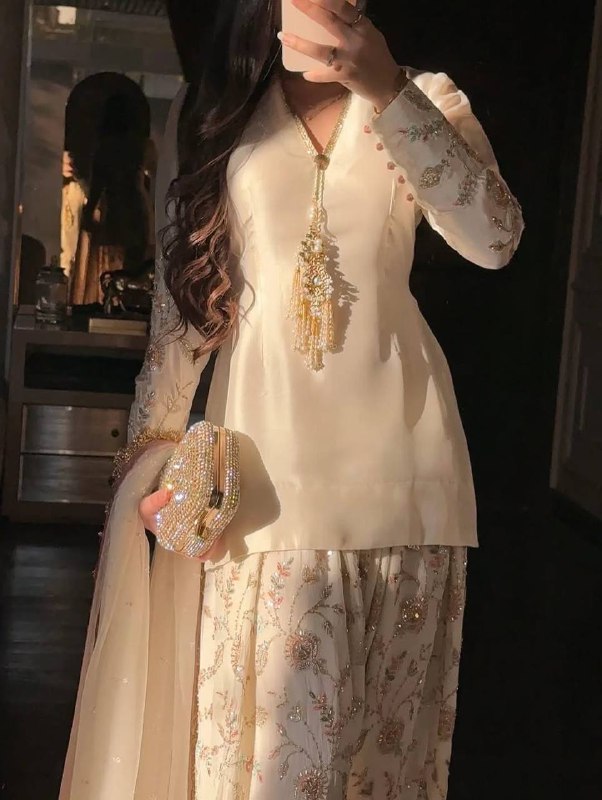 Sophisticated Style: Chic Traditional Outfit | Sharara Set For Women