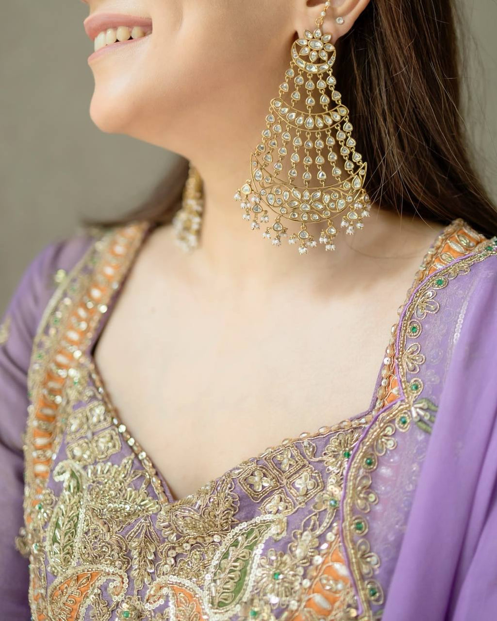 Wedding Wear Embroidered Sharara Suit Set