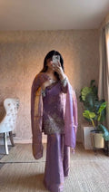 Chic Heritage Ensemble | Sharara Set For Women