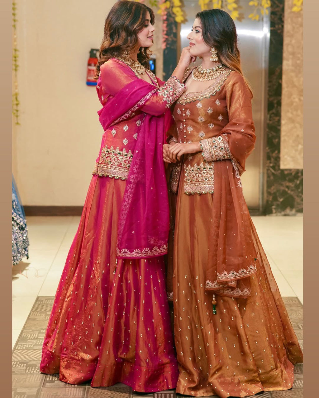 Wedding Wear Embroidered Lehenga with Jacket