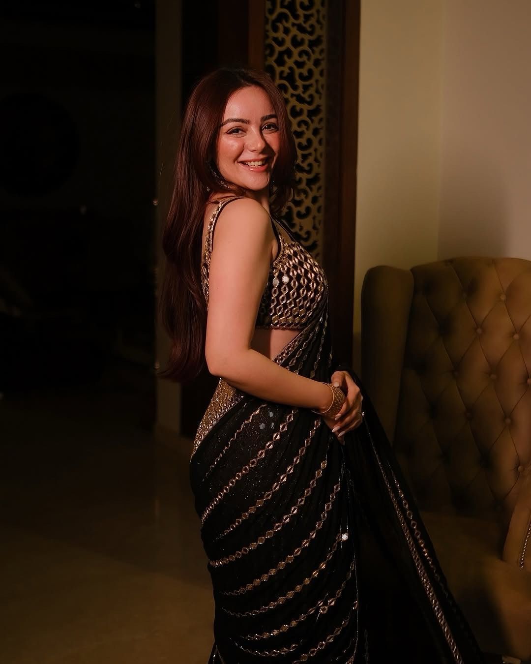 Wedding Wear Pure Georgette Ready To Wear Lehenga Saree For Women | Ready To Wear Saree For Wedding