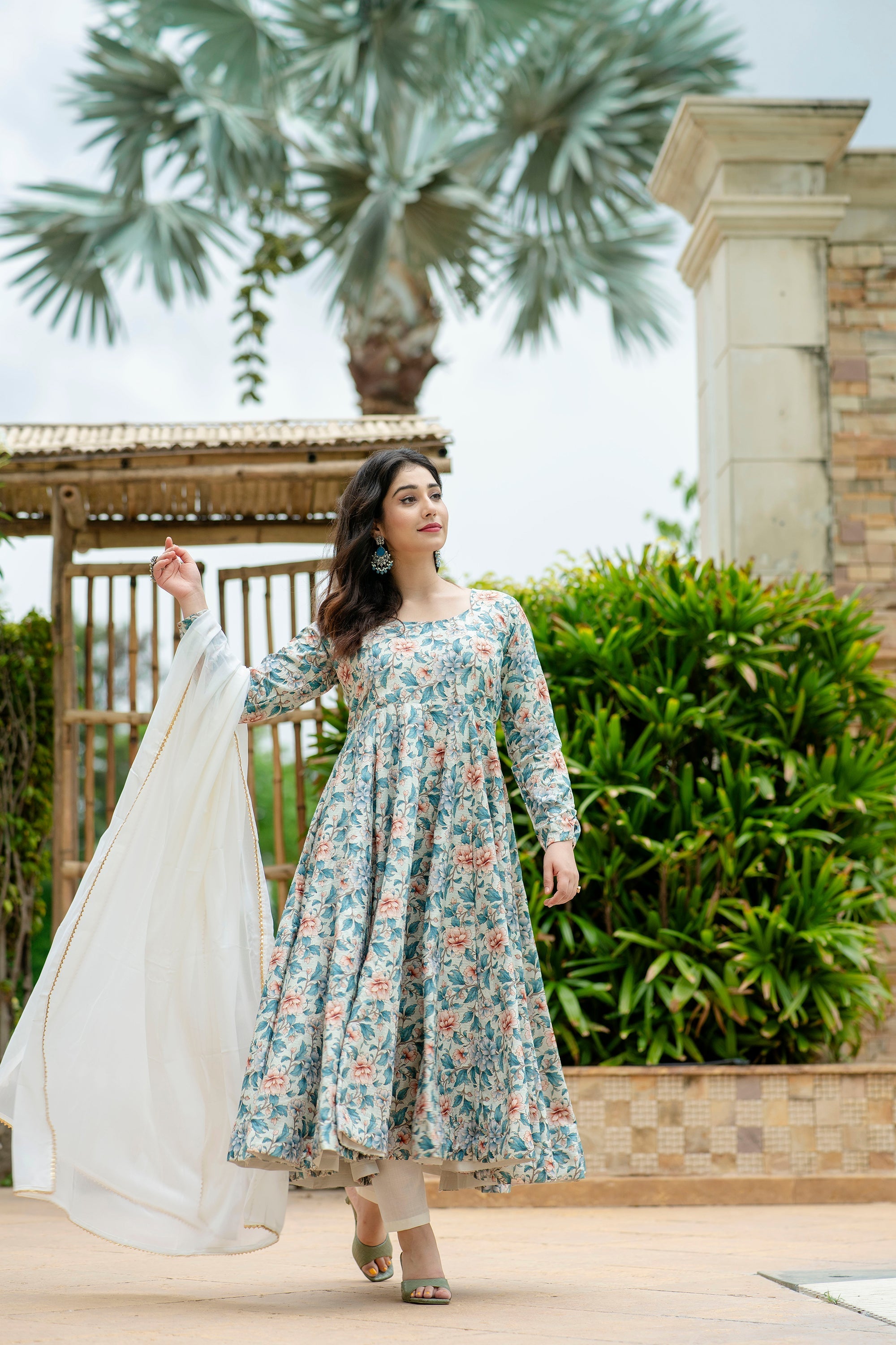 Best Multicolor Anarkali Suit For Women