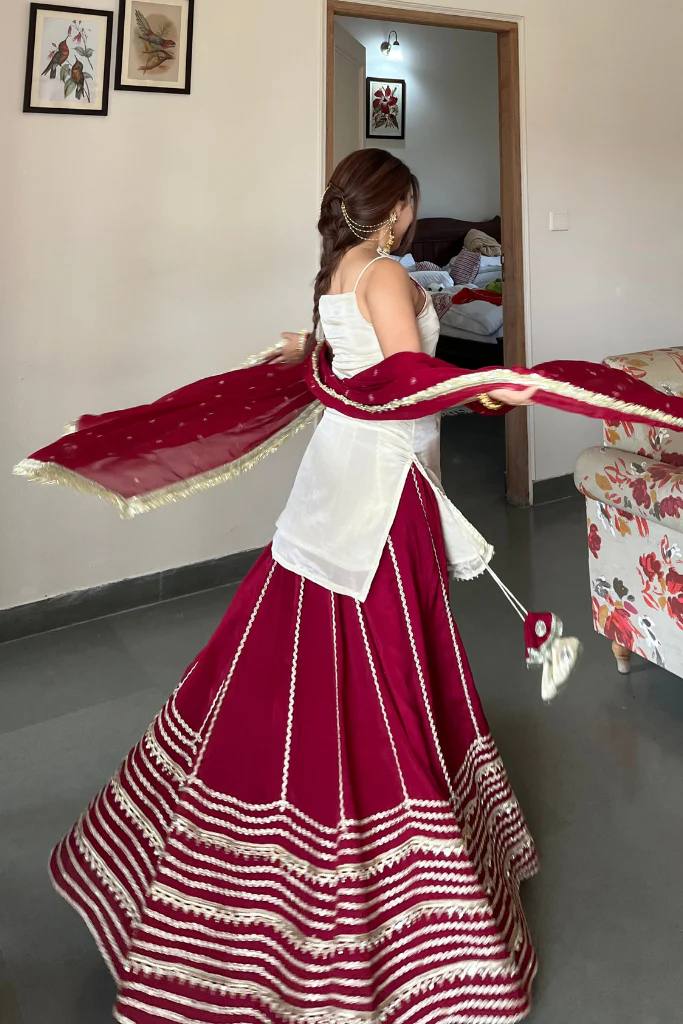 Vibrant Whirls: Celebrate in Style Today | Sharara Set For Women